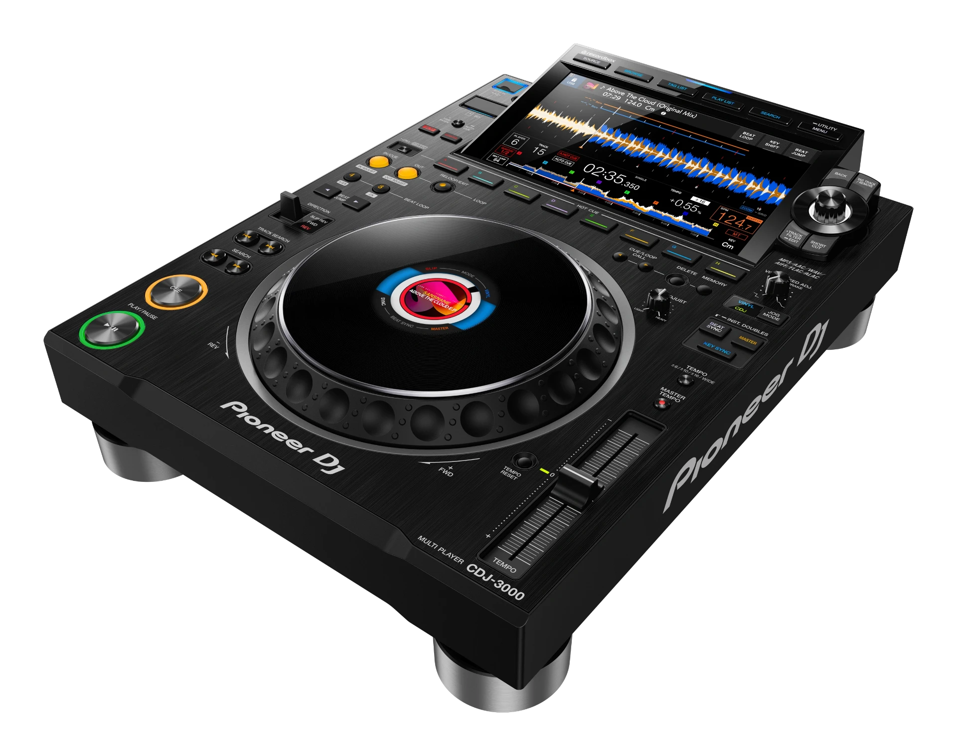 Pioneer DJ CDJ-3000 available for hire from CUE DEPT