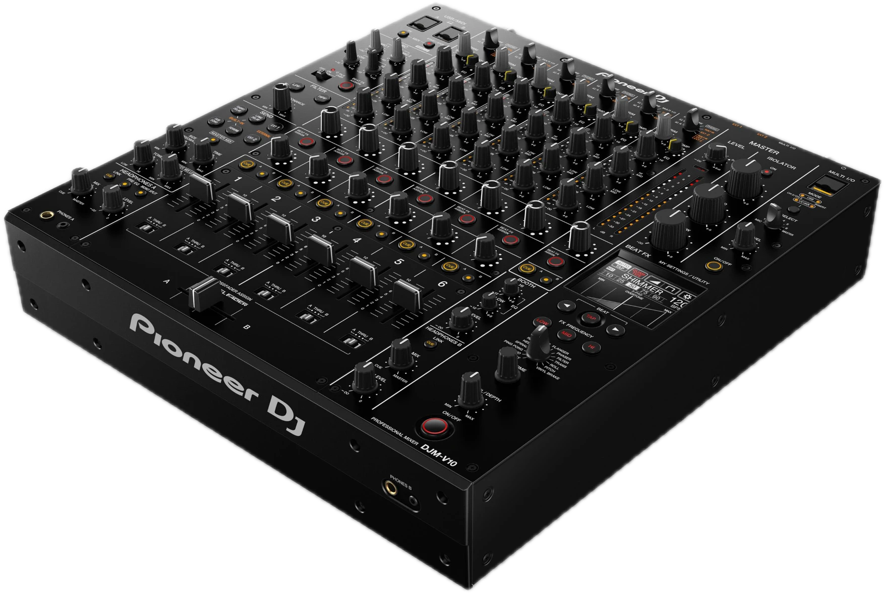 Pioneer DJ DJM-V10 available for hire from CUE DEPT