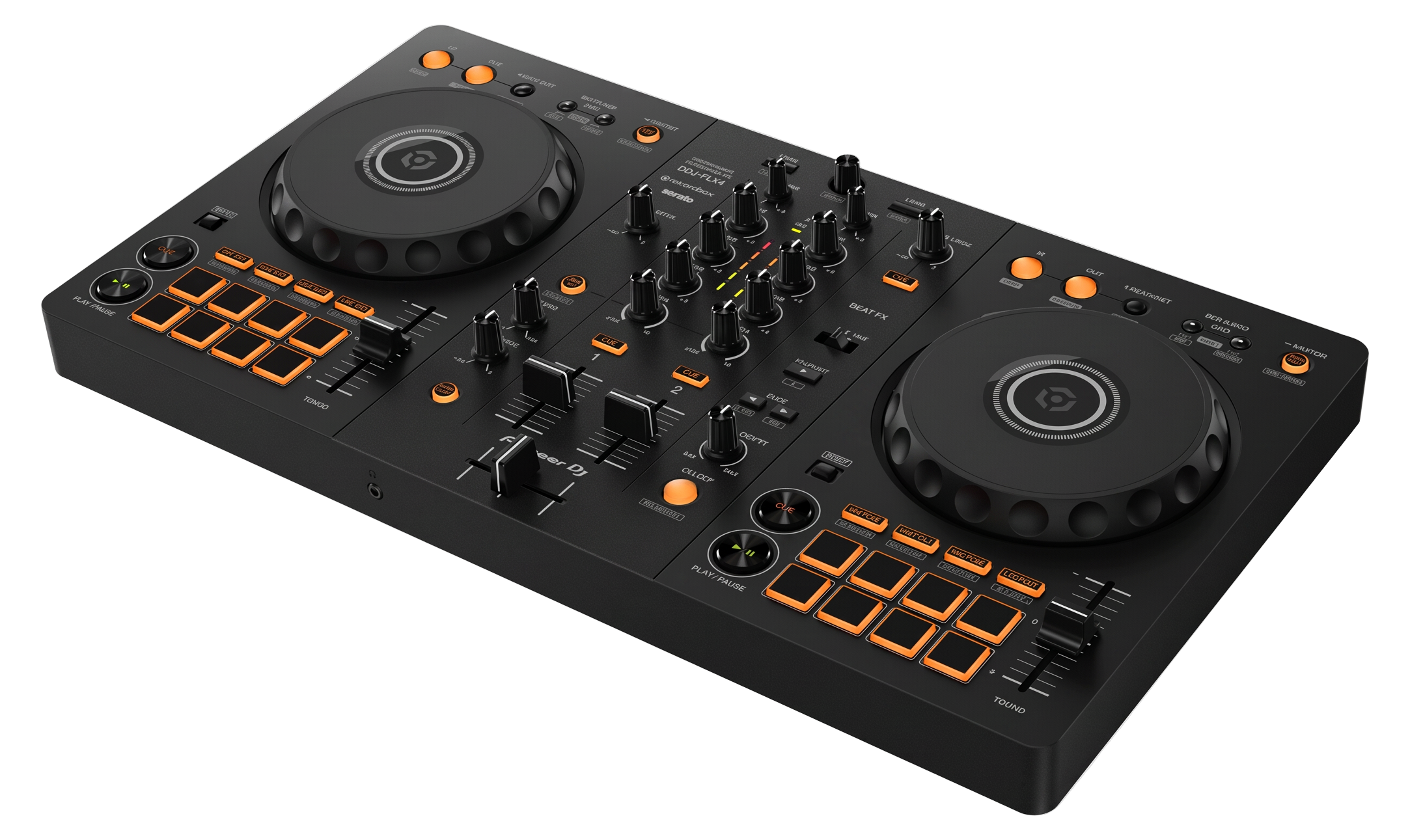 Pioneer DJ DDJ-FLX4 available for hire from CUE DEPT